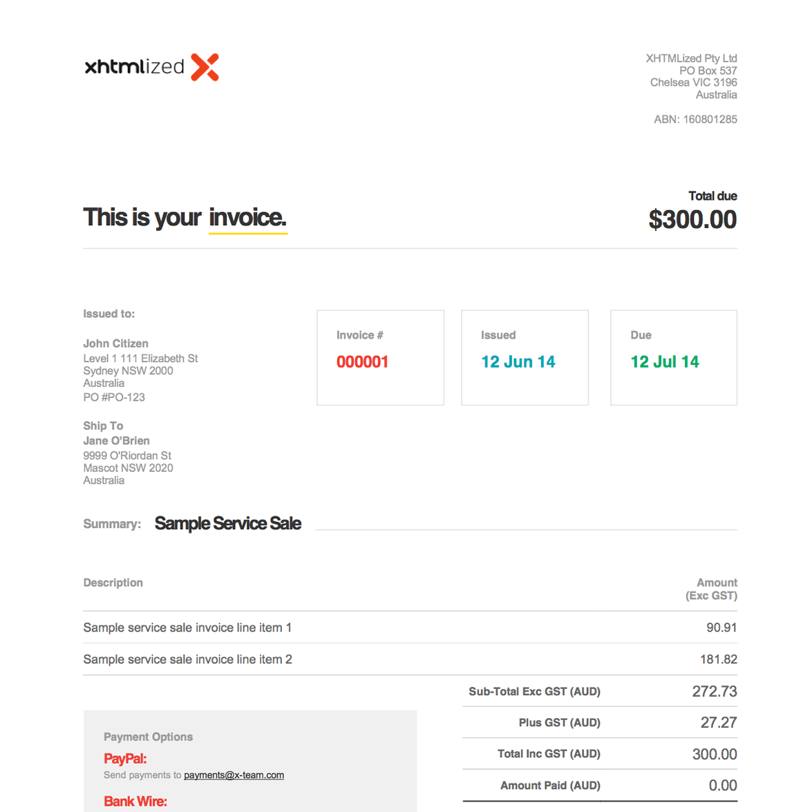 saasu theme art nouveausaasu themes beautiful invoices