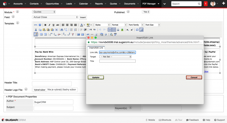 SugarCRM Figure 9.